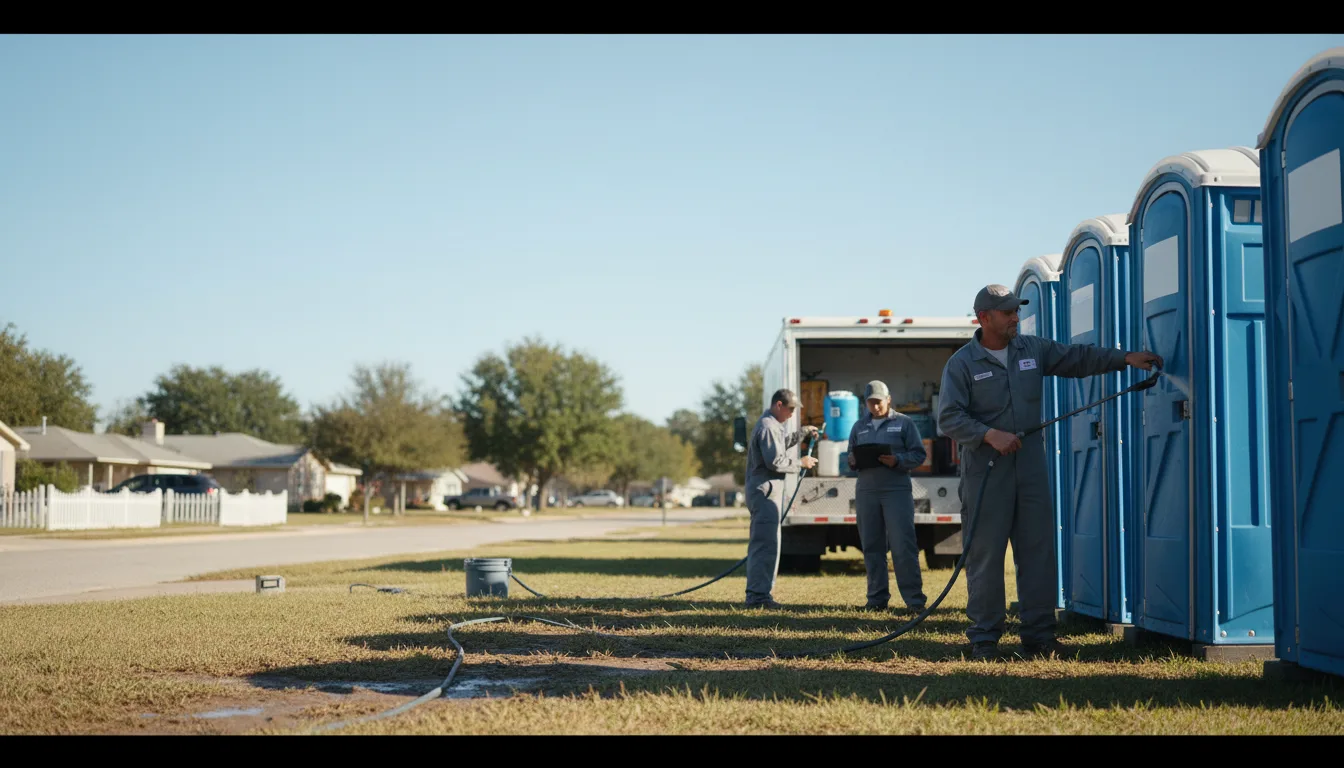 Long-Term Portable Toilet Rental in Huntington, IN near me